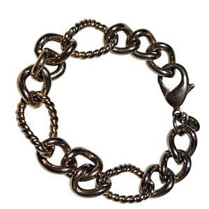 Erwin Pearl Elegant Gold Tone Chain Link Bracelet Classic Fashion Jewelry Women